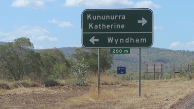 End of Gibb Roadsigns
