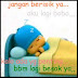 Dp bbm jangan berisik ya aku lagi bobo