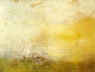 Turner - Sunrise with Sea Monsters 1845, Tate Gallery