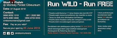 1st Ciremai Trail Run 10K 25K 2016, Lomba lari di gunung ciremai 2016, Lomba lari Cirebon