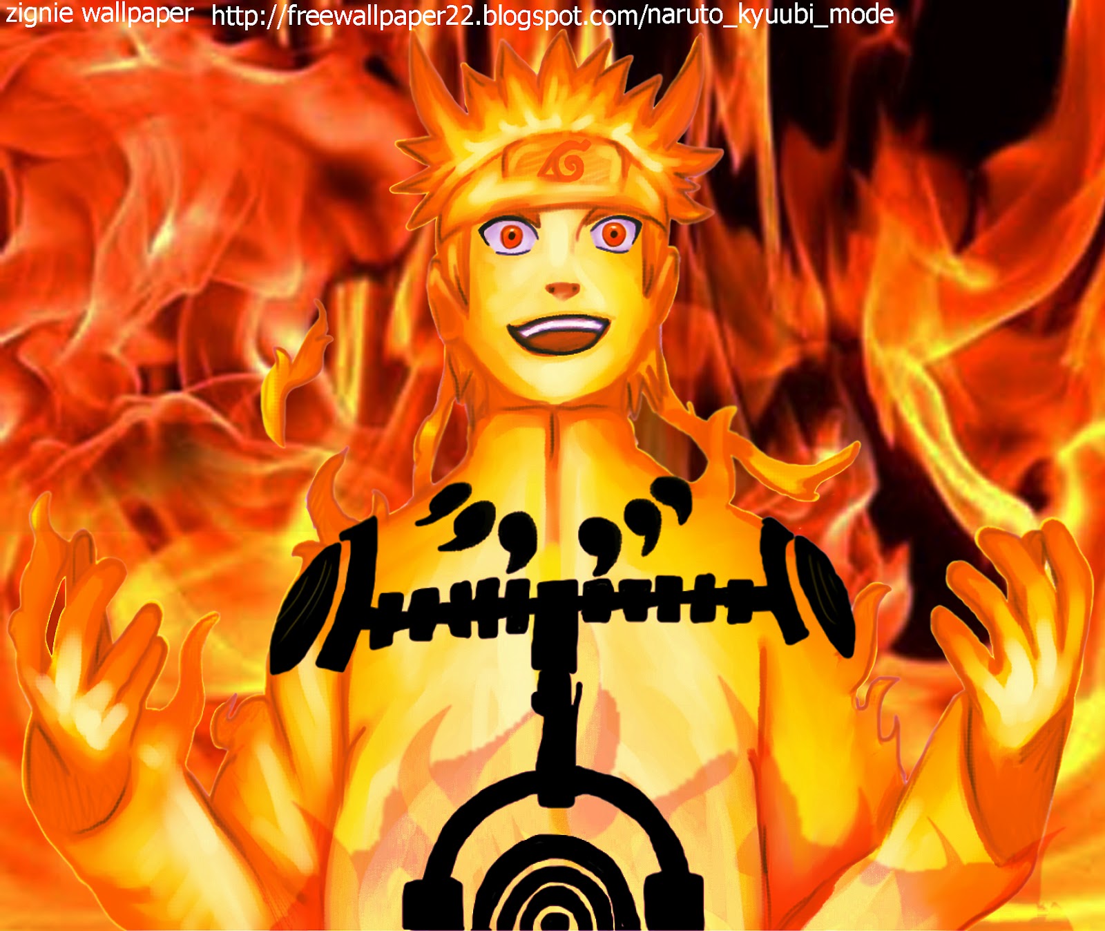 Wallpaper Wallpaper Naruto Biju Mode