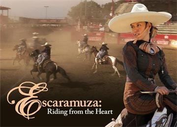 Marca en tu calendario el día 5 de Octubre, ese día será el estreno de el documental ESCARAMUZA: Riding from the Heart. El canal de televisión de Estados Unidos PBS. Este documental forma parte de la serie "Voces" y forma parte de su programación para el Mes de la Cultura Hispánica (Hispanic Heritage Month). El estreno se realizará a las 10pm hora del este de Estados Unidos (Para más información pincha aquí.)