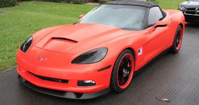 Lingenfelter C6 Corvette Matte Red Wrap