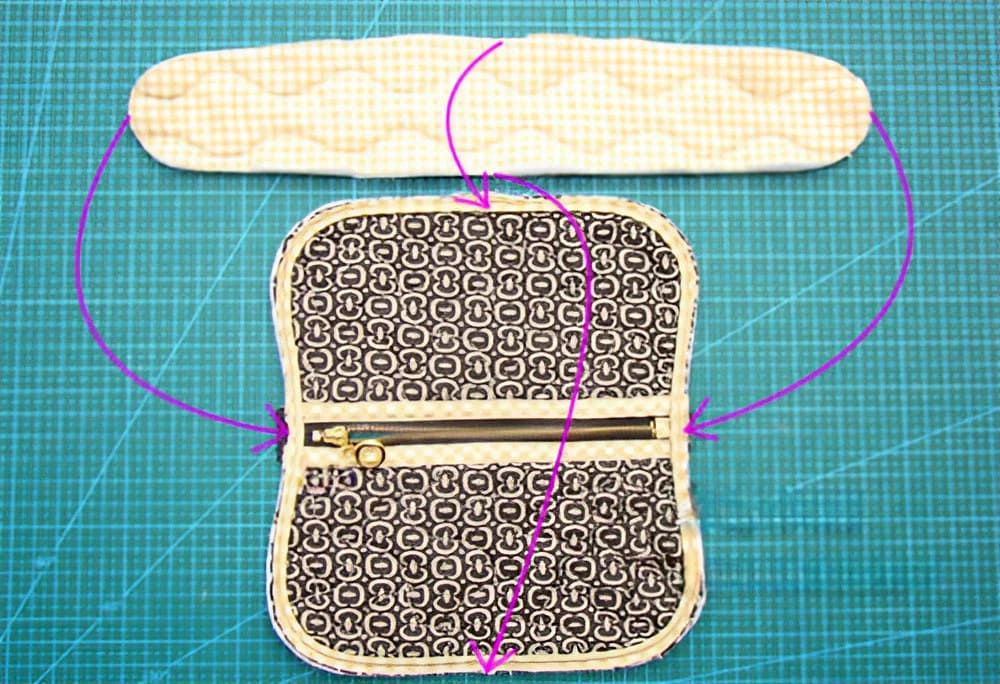 DIY Easy Zipper Purse Tutorial & Pattern