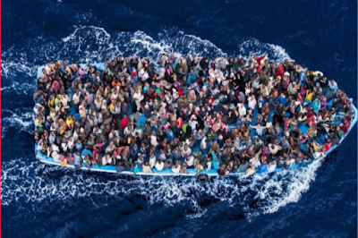 إنقاذ 59 مهاجرا أفريقيا قبالة السواحل المغربية