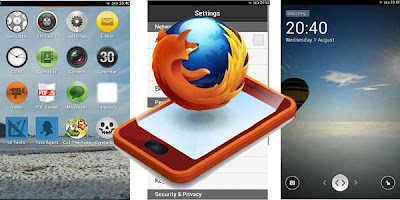 tampilan OS Firefox terbaru, OS penantang Android, OS mobile alternatif selain android ios windows phon esymbian, gambar os firefox