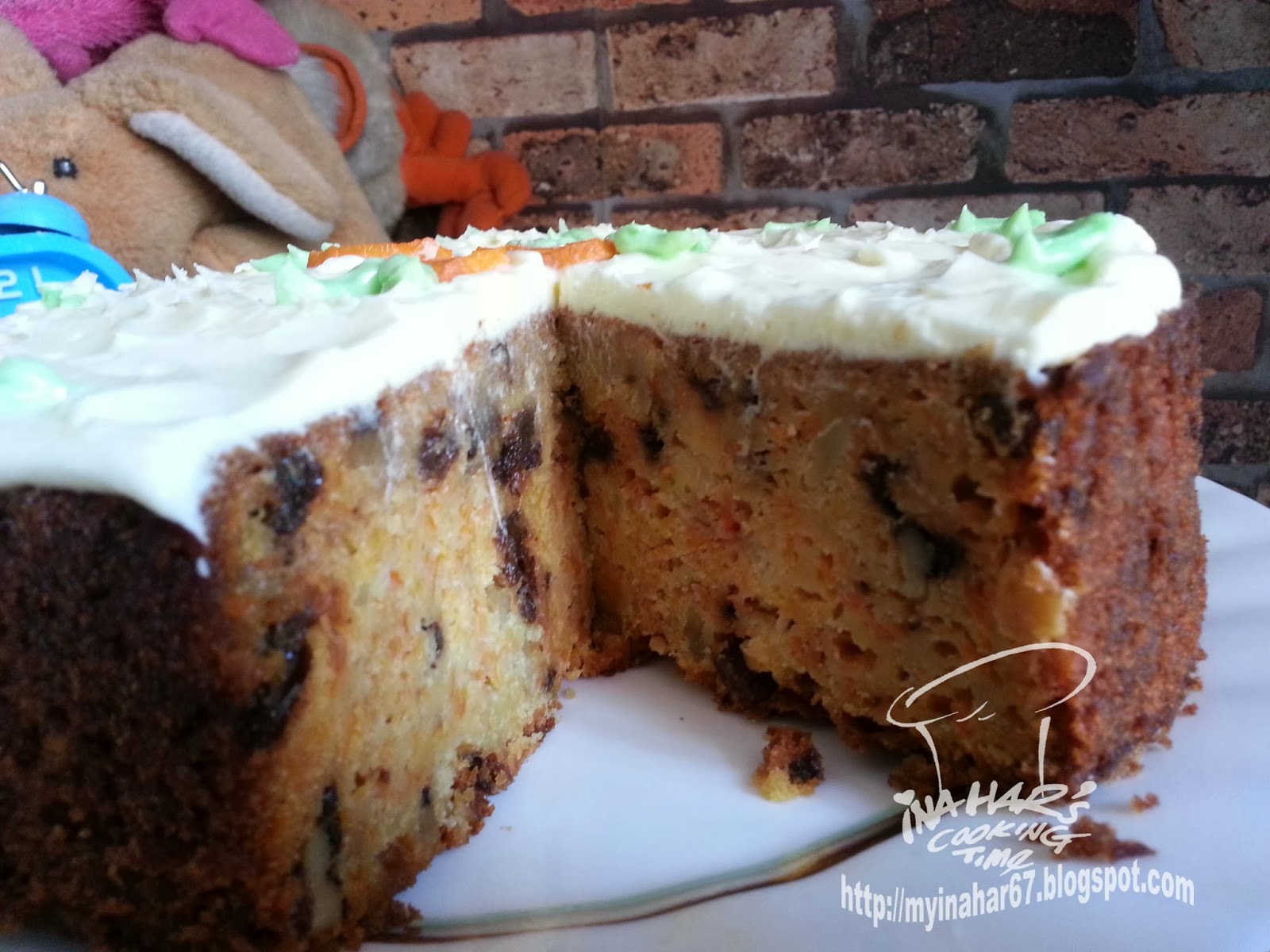 INAHAR'S COOKING TIME!: HEAVENLY CARROT CAKE