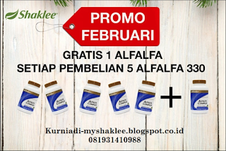 Promo alfalfa shaklee indonesia februari 2017 