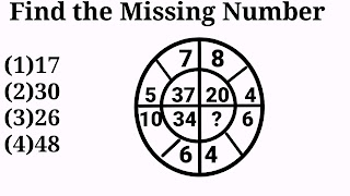 Missing number in box Reasoning problem,