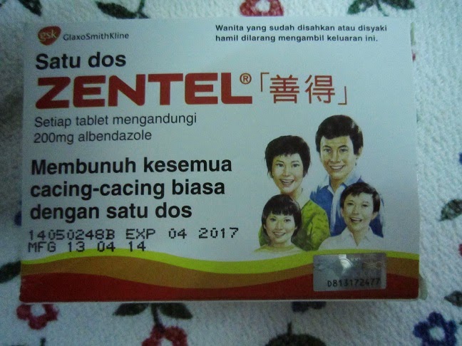 Journey of My Life: Ubat Cacing - ZENTEL