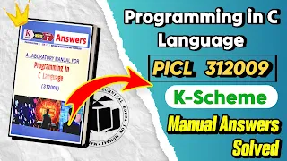 312009 Programming in C Language Manual Answers K Scheme | MSBTE All Clear
