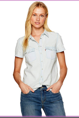 Larissa Short Sleeve Western Shirt