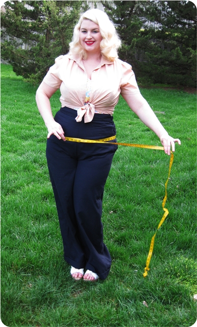 1940s plus size pants swing trousers from Heyday