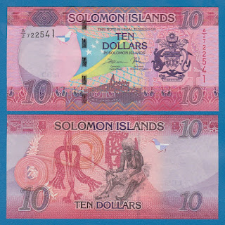 SI1 SOLOMON ISLANDS 10 DOLLARS UNC 2017 (P-33(1))