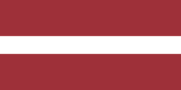 Logo Gambar Bendera Negara Latvia PNG JPG ukuran 600 px