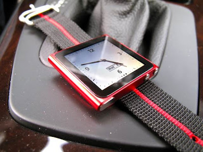iPod nano touch as a wristwatch