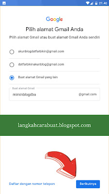 daftar gmail