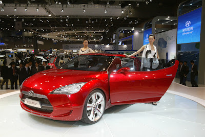 Hyundai Veloster Concept at the Seoul Motor Show