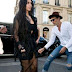 Fan tries to kiss Kim Kardashian's bum in Paris