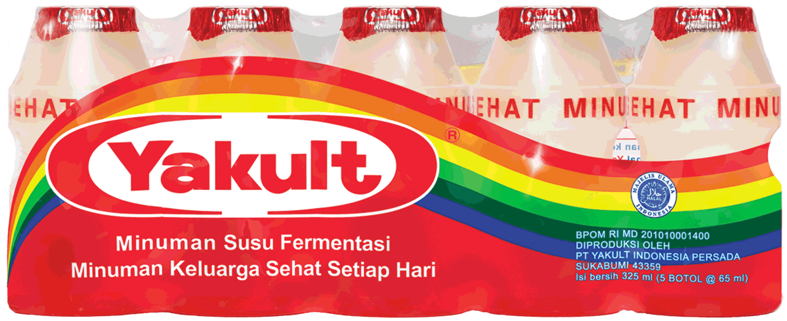 Berapa botol  minum Yakult  dalam sehari 