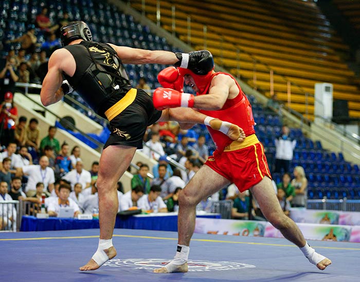 Wushu sanda - Mens fight