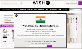 Wishtrend Cosmetics Website Review