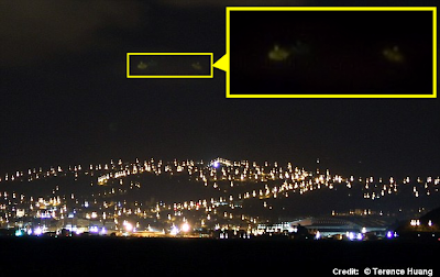UFOs Spotted Over New Zealand Harbor 6-23-14