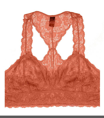 lace racerback bra