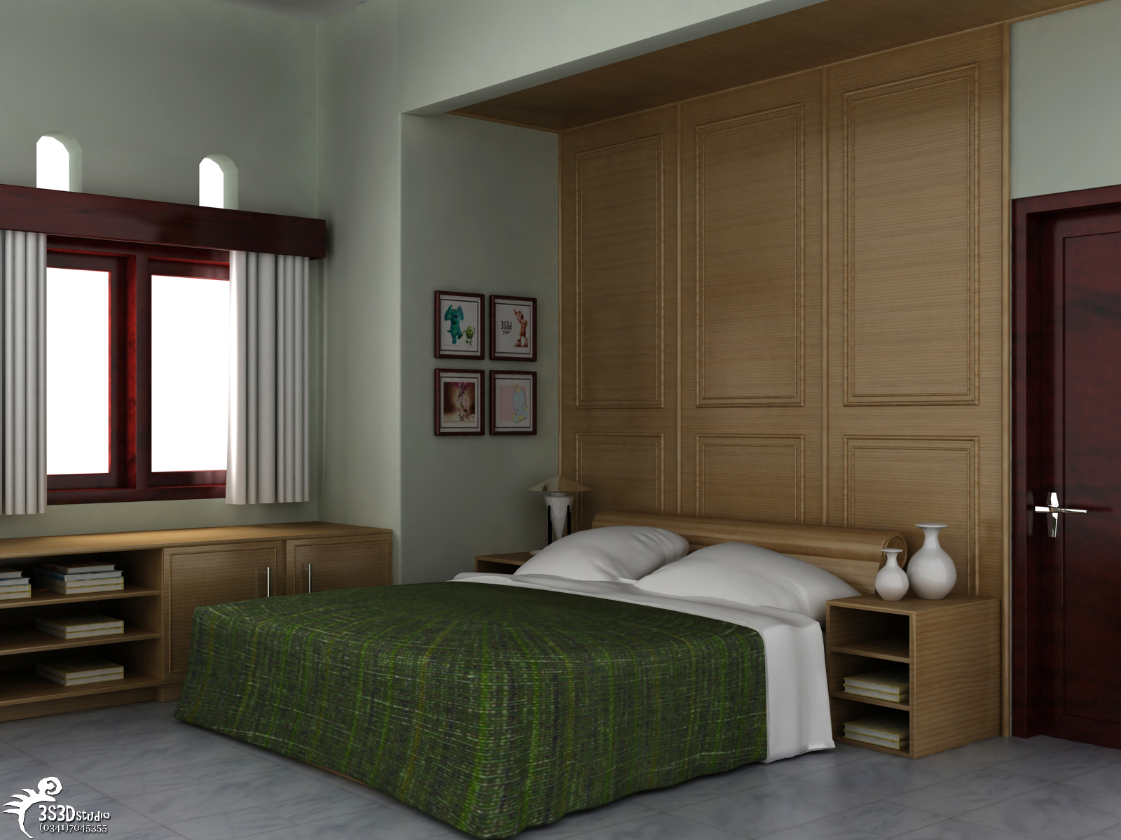   Design Interior Rumah: Interior Kamar Tidur 1