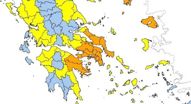 Παραμένει υψηλός ο κινδυνος πυρκαγιάς στην Αργολίδα και την Δευτέρα