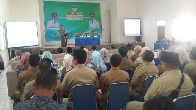 Sosialisasi RPJMD Tahun 2018 - 2023,Diharapkan Menjadi Dasar Pembangunan Kota Pagaralam