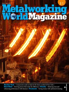 Metalworking World Magazine 2016-01 - January 2016 | ISSN 2284-0672 | TRUE PDF | Bimestrale | Professionisti | Macchine Utensili | Meccanica | Tecnologia
Professionalità e competenza sono le caratteristiche riconosciute dal mercato alla rivista Metalworking World Magazine capace di diventare, nel corso degli oltre 30 anni di vita, un fondamentale strumento d’informazione e formazione per tutti gli operatori del settore. Incontri e dibattiti tra i protagonisti del mercato, aggiornamenti professionali e monografici, novità tecnologiche, indagini settoriali, interviste, applicazioni, tutto questo viene proposto su ogni fascicolo di Metalworking World Magazine indirizzando i lettori verso soluzioni e idee innovative utili alla loro attività.