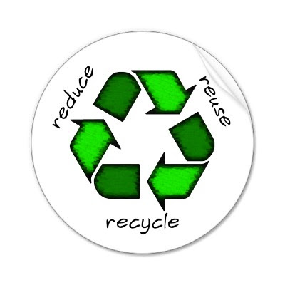 reduce recycle reuse. to recycle (especially the