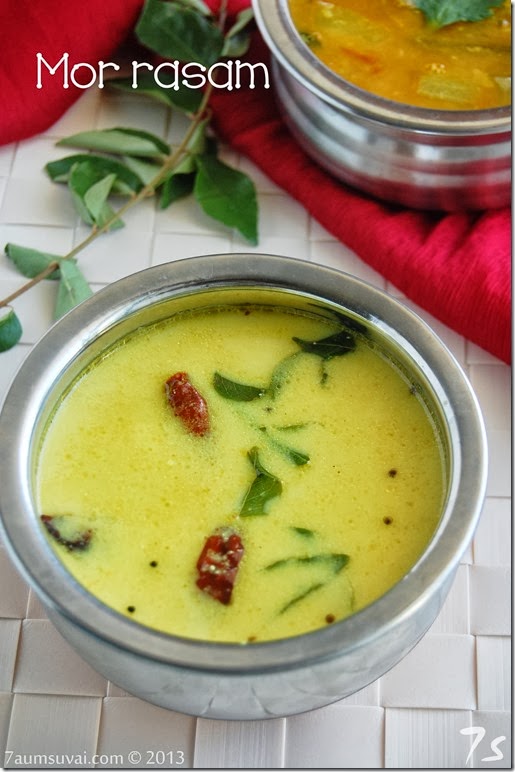 Mor rasam / Buttermilk rasam