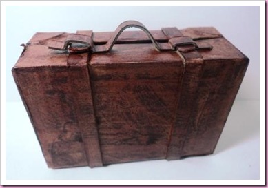 Pro Marker Pen papier mache suitcase