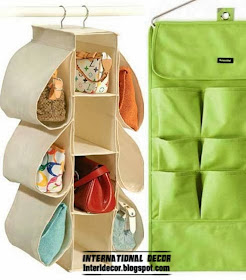 Unique bag compartment for storage furniture