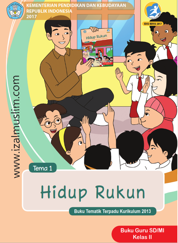  Buku  Guru dan Siswa Tematik Kurikulum 2013 Kelas  2 SD MI 