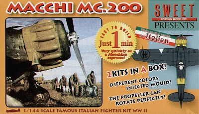 1/144 Macchi Mc 200 Saetta diecast metal aircraft miniature