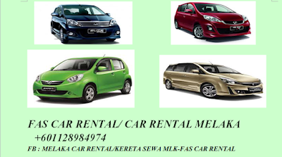 FAS Car Rental: Kereta Sewa Di Melaka Tengah, Jasin, Alor 