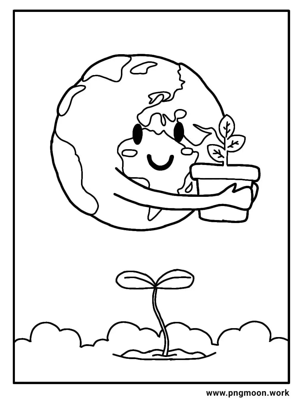 earth day coloring