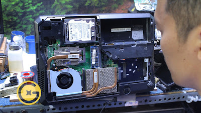 Pengecekan Motherboard MSI MS-16FK Kedala No Display (Tidak Tampil) - Service Laptop MSI di Malang