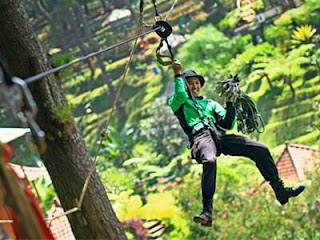 Tempat Flying Fox di Bandung Yang Menarik