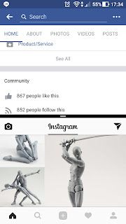 facebook instagram split screen