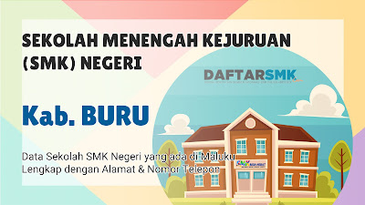 Daftar SMK Negeri di Kab. Buru Maluku