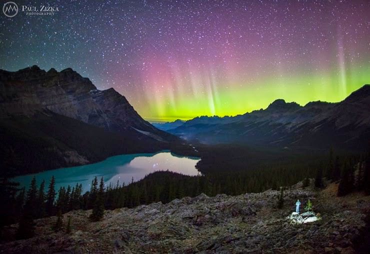 A Spectacular Turquoise Peyto Lake in Canada