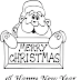 Merry Christmas Kids Coloring Pages
