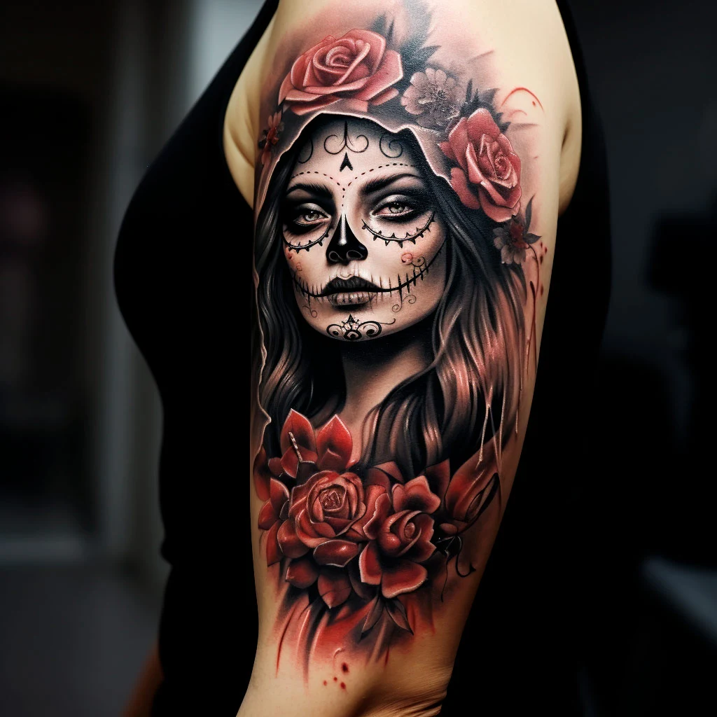 Tatuajes de Catrinas Mexicanas