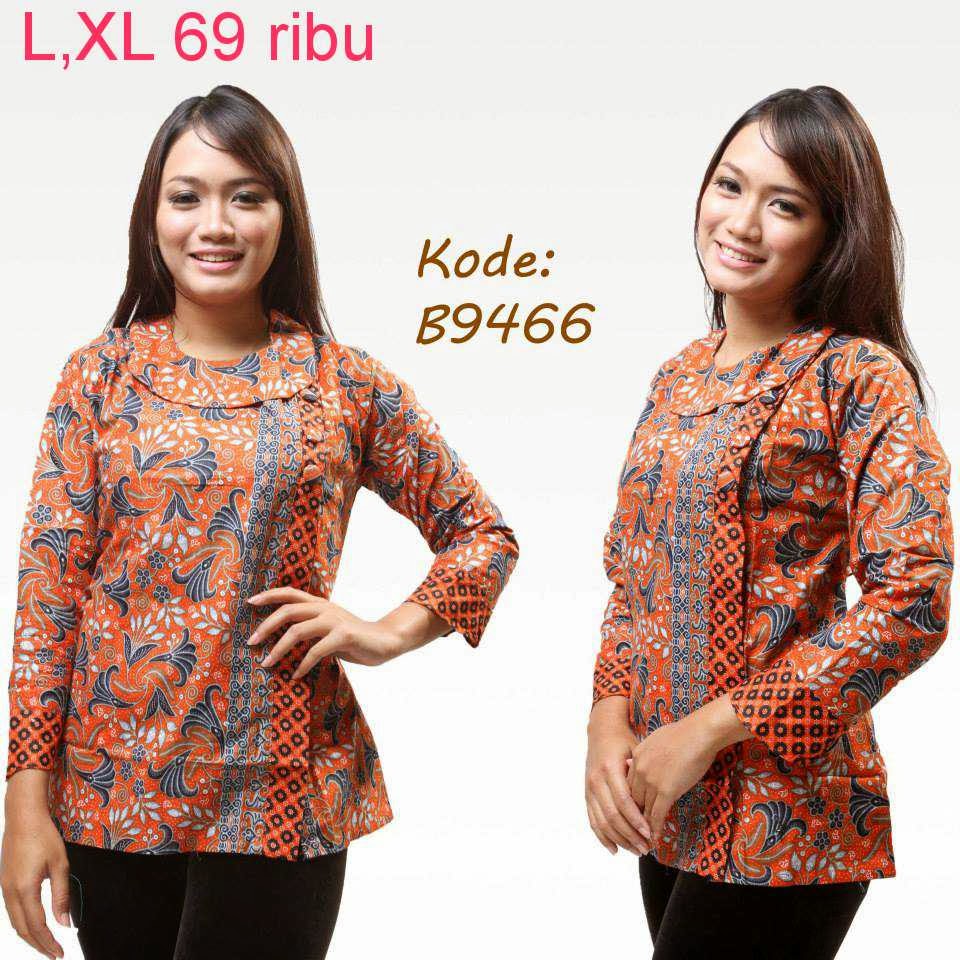  kumpulan  model baju  batik  wanita  terbaru  kumpulan  model 