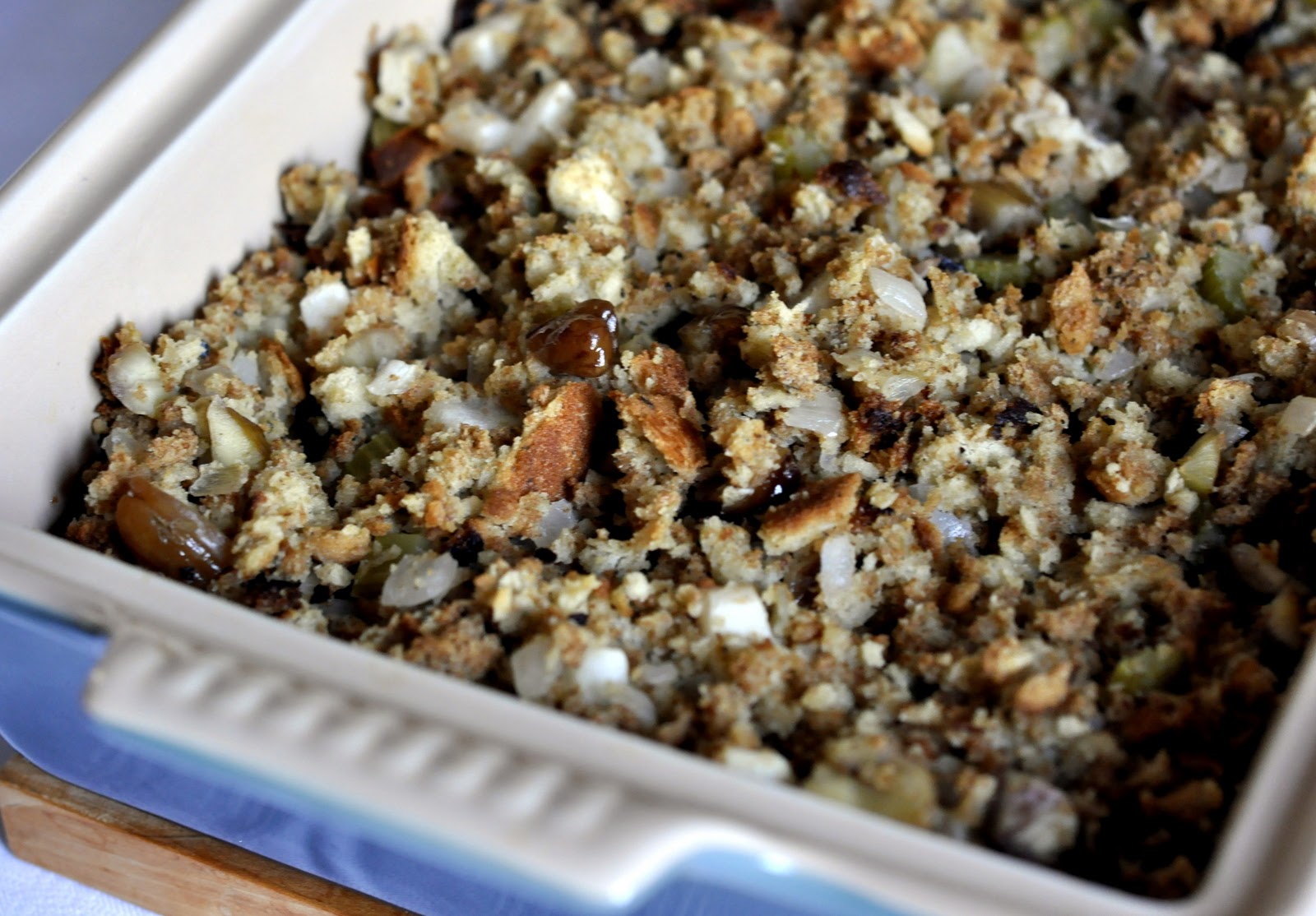 Apple Chestnut Stuffing | Taste As You Go