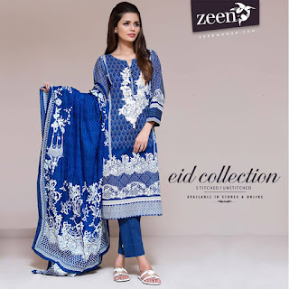 Zeen Embroidered Jacquard Eid-Ul-Adha Collection 2016